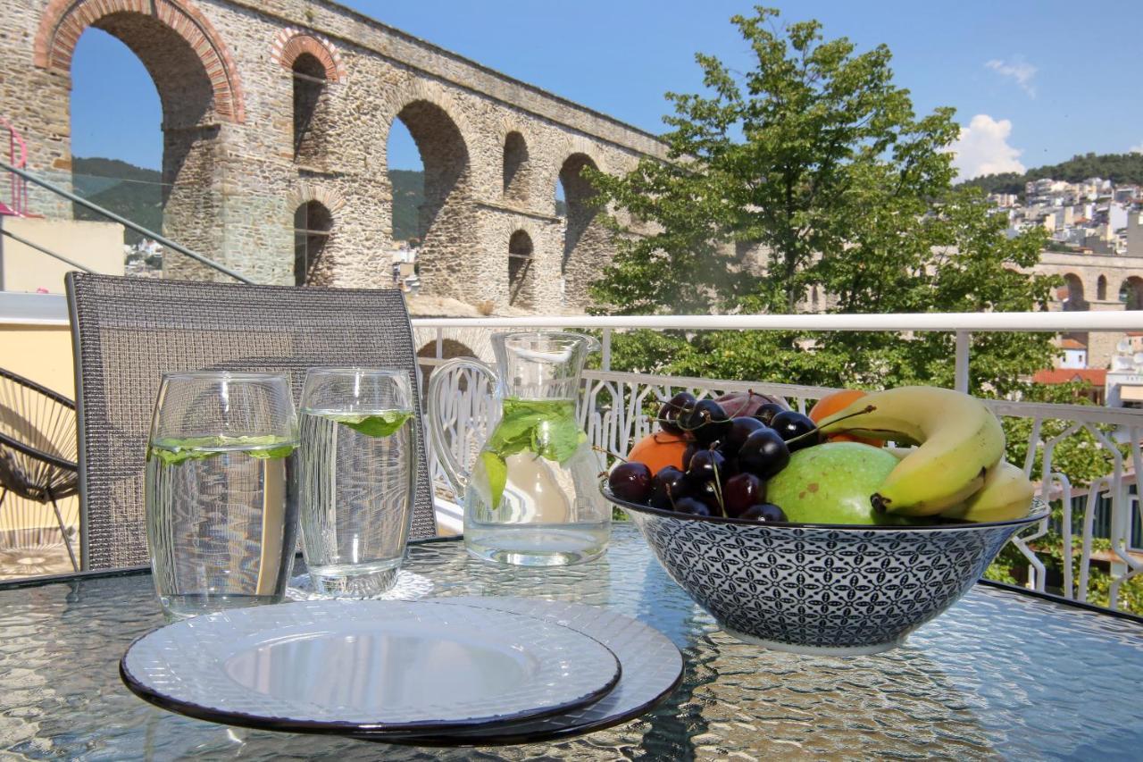 Apartamento Under The Aqueduct Boutique House Kavala Exterior foto